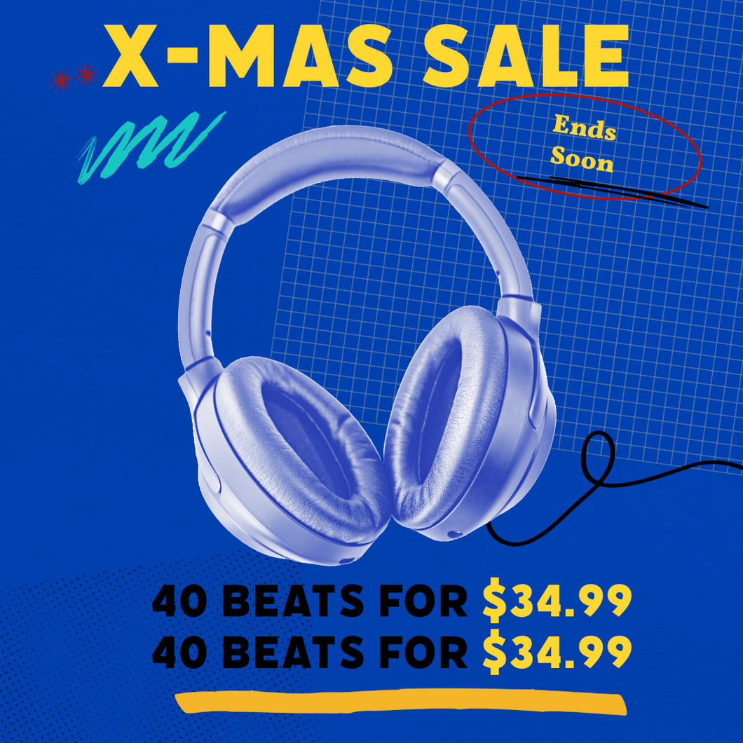 X-MAS Sale : 40 Beat Pack